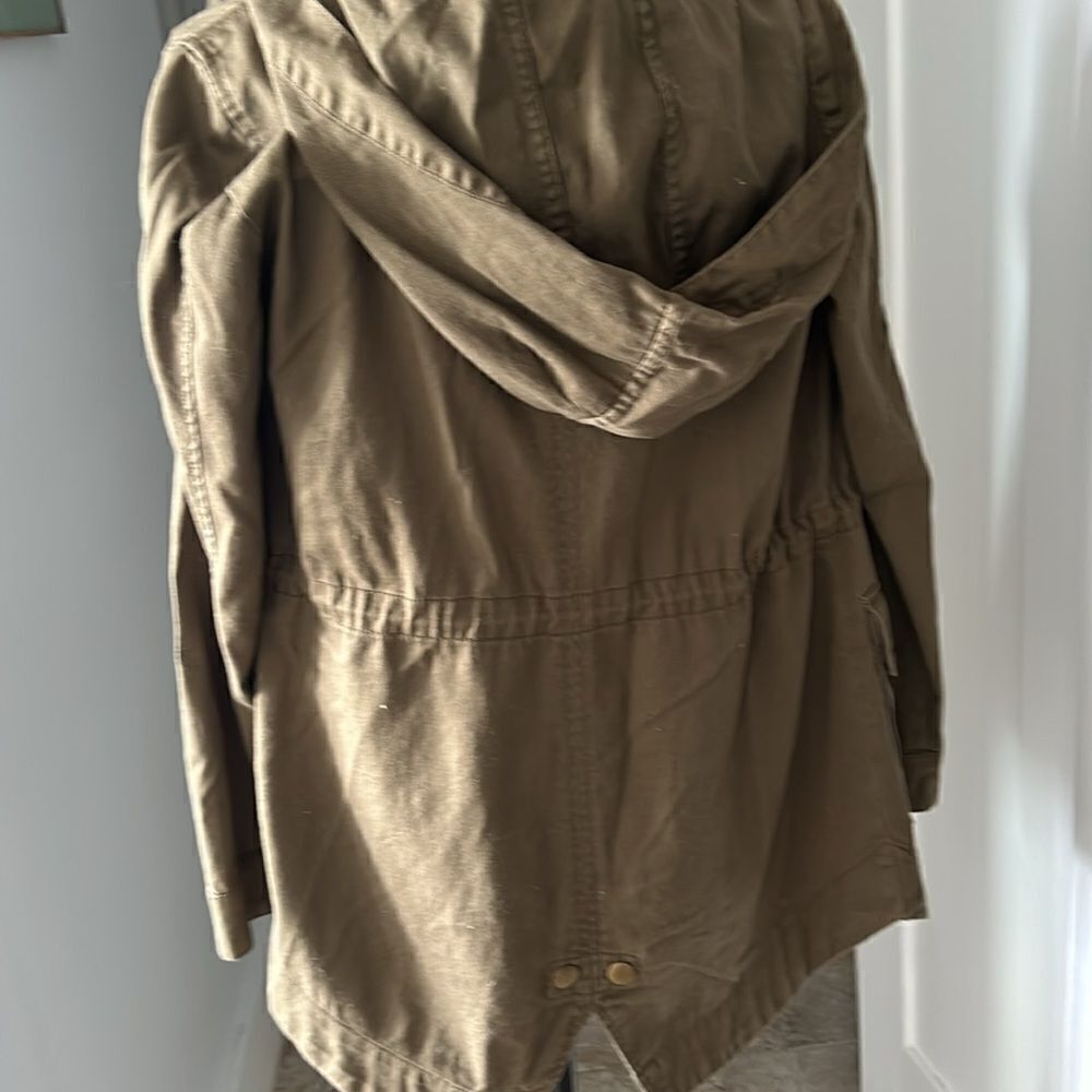 Green denim jacket - Picture 2 of 4